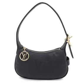 Louis Vuitton Handbag Monogram Empreinte Mini Moon M82391 LOUIS VUITTON Black