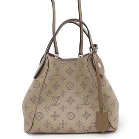 Louis Vuitton Handbag Monogram Mahina Hina PM M54351 LOUIS VUITTON 2way Greige