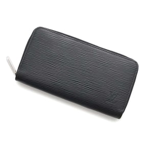 Louis Vuitton Long Wallet Epi Zippy M61857 LOUIS VUITTON Black
