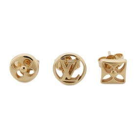Louis Vuitton Earrings Boucles D'oreilles Crazy in Rock 3-piece set M00395 LOUIS VUITTON