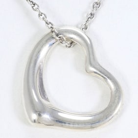 Tiffany Heart Silver Necklace Box Total weight approx. 2.3g 41cm