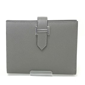 Hermes HERMES Bearn Compact Bi-fold Wallet Veau Madame W Stamp (Made in 2024) Grimayer Unused