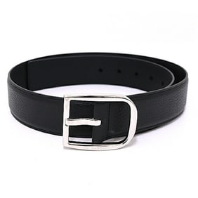 GUCCI Men's Belt 85/34 Leather 449716 CAO0N Black Unused