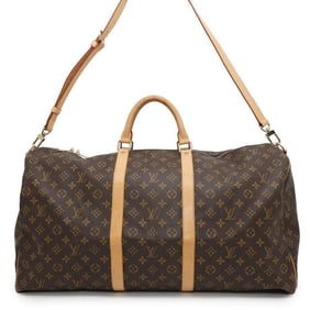 Louis Vuitton Boston Bag Monogram Keepall Bandouliere 60 M41412 LOUIS VUITTON Travel