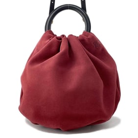 LOEWE Handbag Bounce Suede 2way Shoulder Bag