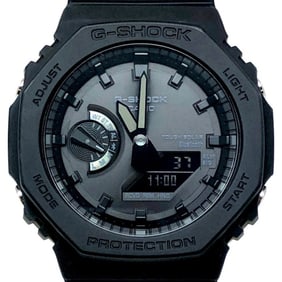 G-SHOCK CASIO Watch GA-B2100-1A1 Tough Solar Bluetooth Mobile Link Octagonal Case Casio Oak All