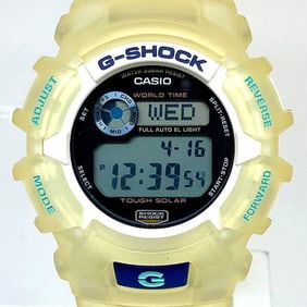 G-SHOCK CASIO Watch G-2300EB-7 GREEN Collection Model not available in Japan Tough Solar White