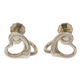TIFFANY&Co. Tiffany Earrings Heart Silver 925 Ladies Mikunigaoka Store