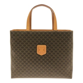 CELINE Celine Handbag Brown Macadam Pattern PVC Square Women's Mikunigaoka Store