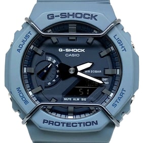 G-SHOCK CASIO Watch GA-2100PT-2A Tone on Series Double LED Light Wire Protector Ice Gray Blue One