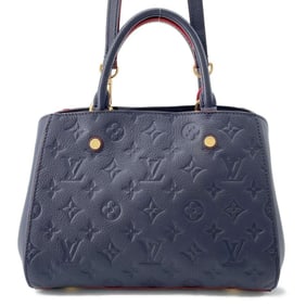 Louis Vuitton Handbag Monogram Empreinte Montaigne BB M42747 LOUIS VUITTON 2way Shoulder Bag