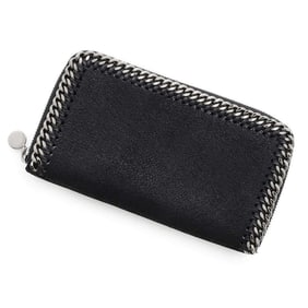 Stella McCartney Long Wallet Falabella Zip Continental 434750 Black