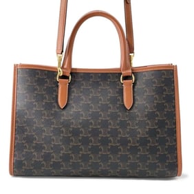 Celine Tote Bag Triomphe Mini Horizontal Cabas 199742 CELINE 2way