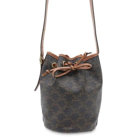 Celine Shoulder Bag Triomphe Small Drawstring Leather 191142BZJ.04LU CELINE Bags