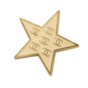Chanel Brooch Star Metal 01P CHANEL