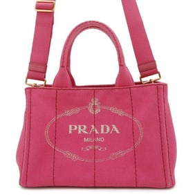Prada Tote Bag Canapa Canvas 1BG439 PRADA 2way Shoulder