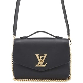 Louis Vuitton Shoulder Bag Oxford Lock Me M22735 LOUIS VUITTON Handbag Black