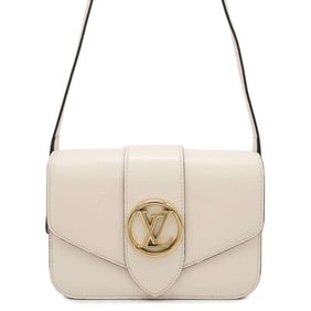 Louis Vuitton Shoulder Bag Pont Neuf Smooth Leather M55950