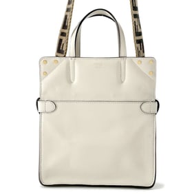 Fendi handbag flip small 8BT306 FENDI 2way white