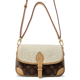 Louis Vuitton Shoulder Bag Monogram Shearling Diane NM PM M46317 LOUIS VUITTON