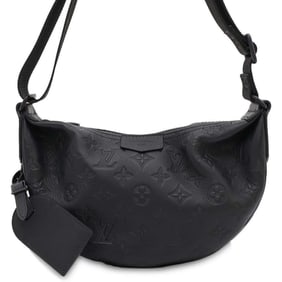 Louis Vuitton Shoulder Bag Monogram Shadow Hammock PM M12510 LOUIS VUITTON Black