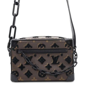 Louis Vuitton Shoulder Bag Monogram Tuftage Mini Soft Trunk M68970 LOUIS VUITTON Black