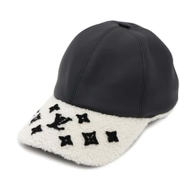 Louis Vuitton Cap Sharing Size M M00493 LOUIS VUITTON Black White