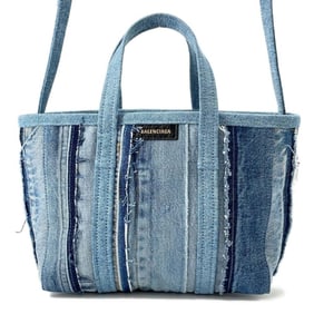 Balenciaga Handbag Barbes Small Denim 671404 BALENCIAGA 2way Shoulder Bag