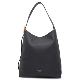 Louis Vuitton Shoulder Bag Grained Calf Leather Lowkey Hobo MM M24856 LOUIS VUITTON Black