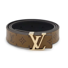 Louis Vuitton Belt Monogram Reverse Santur Size 80 M0296 LOUIS VUITTON