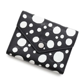 Louis Vuitton Tri-fold Wallet Monogram Empreinte Infinity Dot Portefeuille Victorine M82105 Yayoi