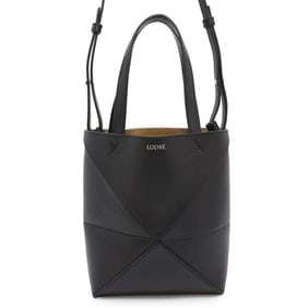 LOEWE Handbag Puzzlefold Mini Tote A657V25X01 2way Shoulder Bag Black