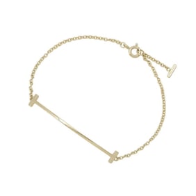 Tiffany Bracelet T Smile K18YG Yellow Gold Tiffany&Co.