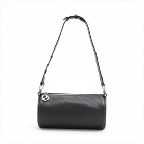 Gucci Blondie 760169 Leather Shoulder Bag Tote Handbag Genuine Black Women's