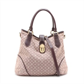 Louis Vuitton Monogram Idylle Elegy M56698 Leather Shoulder Bag Handbag for Women