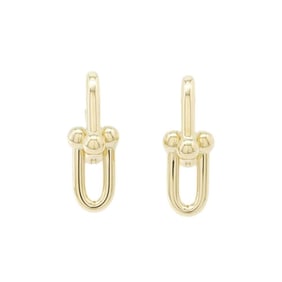 Tiffany & Co. Earrings Hardware Medium Link K18YG 73584531