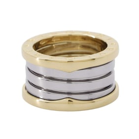BVLGARI Ring B-zero1 3 Band Ginza Limited K18YG K18WG Size 48