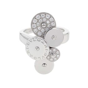 BVLGARI Ring Chicladi Diamond K18WG Size Approx.