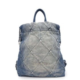 Chanel Backpack 22 Denim AS3859 CHANEL Bag