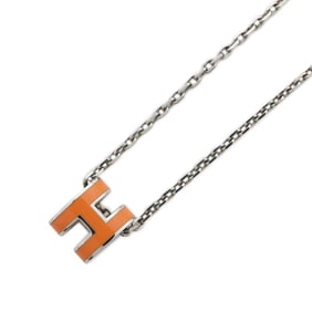 Hermes Necklace Mini Pop Ash Orange HERMES