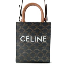 Celine Handbag Triomphe Mini Vertical Cabas 194372 CELINE Bag 2way Shoulder