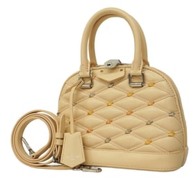 Louis Vuitton Handbag Maltage Alma BB M24153 Beige Women's