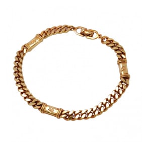 Christian Dior Bracelet GP Plated Gold Ladies