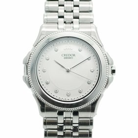 Seiko Credor 8J81-6B10 Silver Dial Men's Watch