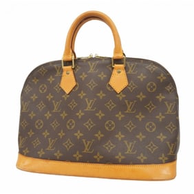 Louis Vuitton handbag Monogram Alma M51130 brown ladies