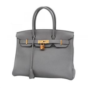 Hermes handbag Birkin 30 Togo Etan D engraved ladies