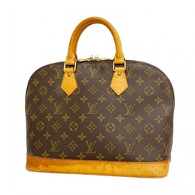 Louis Vuitton handbag Monogram Alma M51130 Brown ladies