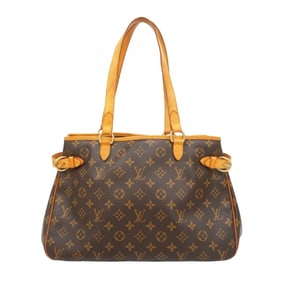 Louis Vuitton Tote Bag Monogram Batignolles Horizontal M51154 Brown Women's
