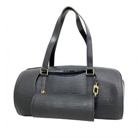 Louis Vuitton Handbag Epi Soufflot M52862 Noir Ladies