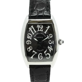 Franck Muller Tono Curvex 1752 Black Dial Watch for Women